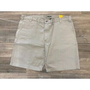 Carhartt Relaxed Fit Rugged Flex Mens 46 Canvas Beige Utility/Work Shorts Rigby